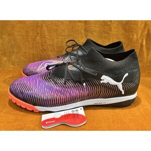 PUMA Men Future 8 Pro Cage Cleats Soccer Black Futsal Shoes Boot Spike 10836601